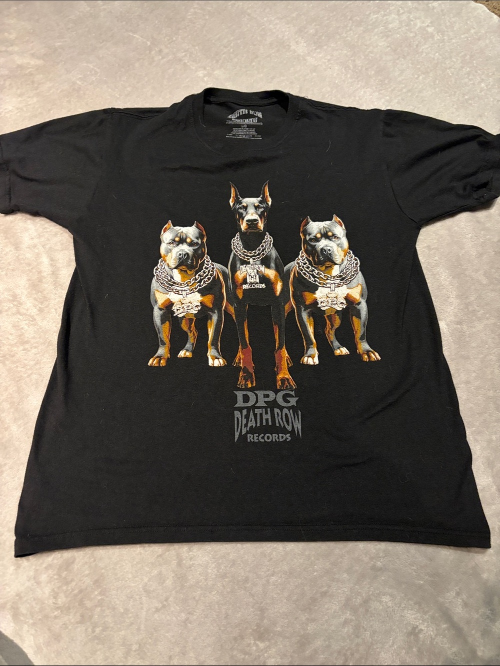 Death Row Records DPG Black Tee - Men